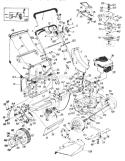 Part Location Diagram of 14309B MTD Clutch Housing