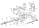 Page B Diagram and Parts List for 120-260R000 1990 MTD Lawn Mower