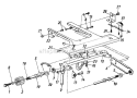 Page B Diagram and Parts List for 120-440R000 1990 MTD Lawn Mower