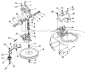 Page B Diagram and Parts List for 120-848B000 1990 MTD Lawn Mower