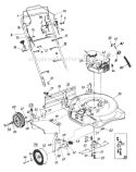 Page A Diagram and Parts List for 121-262R063 1991 MTD Lawn Mower