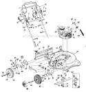 Page A Diagram and Parts List for 121-282R033 71342 -1991 MTD Lawn Mower