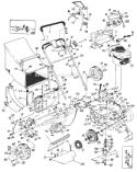 Page A Diagram and Parts List for 121-838E000 1991 MTD Lawn Mower