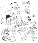 Page A Diagram and Parts List for 121C898B401 1991 MTD Lawn Mower