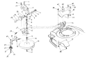 Page B Diagram and Parts List for 122-236R000 1992 MTD Lawn Mower