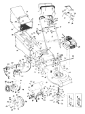 Page C Diagram and Parts List for 122-478E000 1992 MTD Lawn Mower