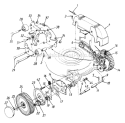 Page A Diagram and Parts List for 123-458B023 1993 MTD Lawn Mower