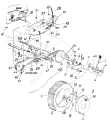 Page B Diagram and Parts List for 12357S 1985 MTD Lawn Mower