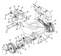 Page B Diagram and Parts List for 124-456B033 1994 MTD Lawn Mower