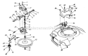 Page B Diagram and Parts List for 124-528A009 1994 MTD Lawn Mower