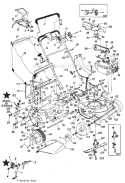 Page A Diagram and Parts List for 125-212-000 1985 MTD Lawn Mower