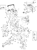 Page D Diagram and Parts List for 125-366-000 1985 MTD Lawn Mower