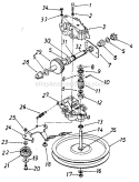 Page D Diagram and Parts List for 12560-8 1988 MTD Lawn Mower