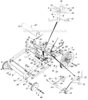 Page B Diagram and Parts List for 12574S 1985 MTD Lawn Mower