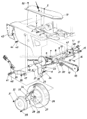 Page B Diagram and Parts List for 126-234-307 1986 MTD Lawn Mower