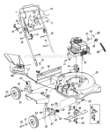 Page C Diagram and Parts List for 126-260B353 1996 MTD Lawn Mower