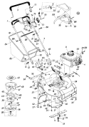 Part Location Diagram of 736-0115 MTD L-Wash. 5/16