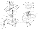 Page C Diagram and Parts List for 127-196-000 1987 MTD Lawn Mower