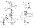 Page C Diagram and Parts List for 127-196-327 1987 MTD Lawn Mower