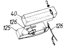 Page B Diagram and Parts List for 127-216-000 1987 MTD Lawn Mower