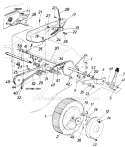 Page A Diagram and Parts List for 127-362-064 1987 MTD Lawn Mower