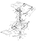 Page C Diagram and Parts List for 127-560-000 1987 MTD Lawn Mower