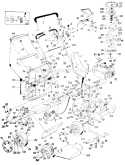Part Location Diagram of 717-0845 MTD Blade Brake Clutch Ass'y. Comp.