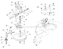 Page B Diagram and Parts List for 128-166B401 1988 MTD Lawn Mower