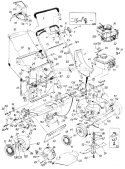 Page B Diagram and Parts List for 128-177R401 1988 MTD Lawn Mower