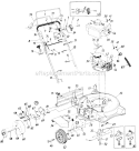 Page B Diagram and Parts List for 128-222R000 1988 MTD Lawn Mower