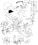 Page C Diagram and Parts List for 128-476B000 1988 MTD Lawn Mower