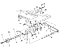 Page A Diagram and Parts List for 129-269R047 1985 MTD Lawn Mower