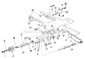 Page B Diagram and Parts List for 129-448R000 1989 MTD Lawn Mower