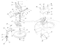 Page B Diagram and Parts List for 129-826R401 1989 MTD Lawn Mower