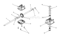 Part Location Diagram of 717-1596 MTD Bevel Gear 44T