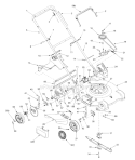Page A Diagram and Parts List for 12A-289W054 2004 MTD Lawn Mower