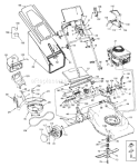 Page B Diagram and Parts List for 12A-379B033 2000 MTD Lawn Mower