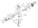 Page A Diagram and Parts List for 12A-469B033 1998 MTD Lawn Mower