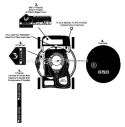 Page B Diagram and Parts List for 12A-469R009 2008 MTD Lawn Mower