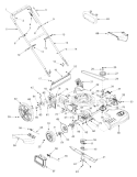Part Location Diagram of 682-0110 MTD Deck Assembly 22