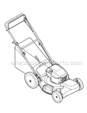 Page C Diagram and Parts List for 12A-569Q795 2008 MTD Lawn Mower