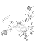 Part Location Diagram of 954-04094 Husky BELT-V FWD DRV 4