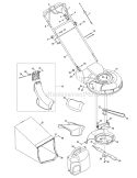 Page B Diagram and Parts List for 12A-98K3002 2009 MTD Lawn Mower