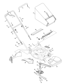 Page B Diagram and Parts List for 12AV569R004 2009 MTD Lawn Mower
