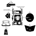 Page C Diagram and Parts List for 12AV569S720 2008 MTD Lawn Mower