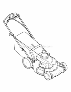 Page C Diagram and Parts List for 12AVD32Q704 2012 MTD Lawn Mower