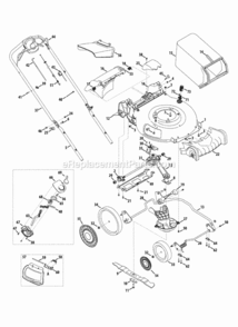 Page A Diagram and Parts List for 12AVD32Q704 2013 MTD Lawn Mower