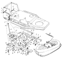 Page B Diagram and Parts List for 130-317D029 1990 MTD Lawn Tractor