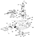 Part Location Diagram of 942-0255A MTD 26" Blade