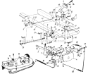 Page B Diagram and Parts List for 130-510-000 1990 MTD Lawn Tractor